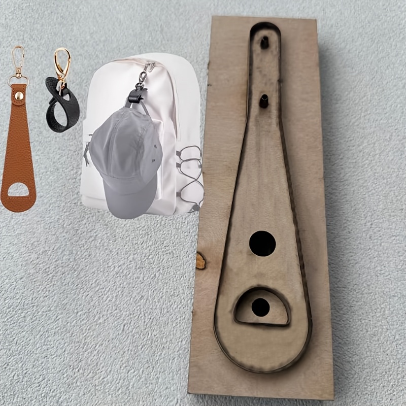 Leatherwork Embossing - DIY 가죽 백팩 버클 수동 스탬핑