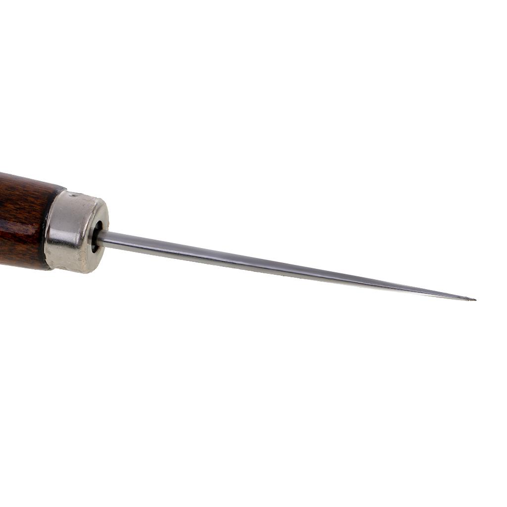 Leatherwork Hand Sewing Needles - 가죽 작업용 가죽바늘 스테인리스 스틸 펀칭