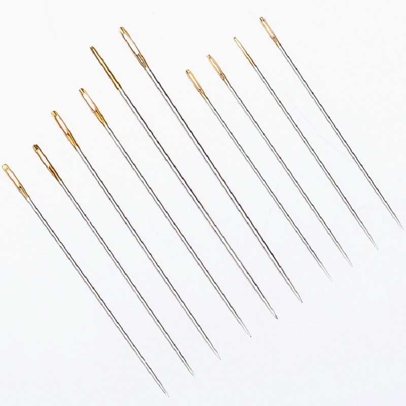 Leatherwork Hand Sewing Needles - 10Pcs 모듬 된 크기 Leathercraft 바느질
