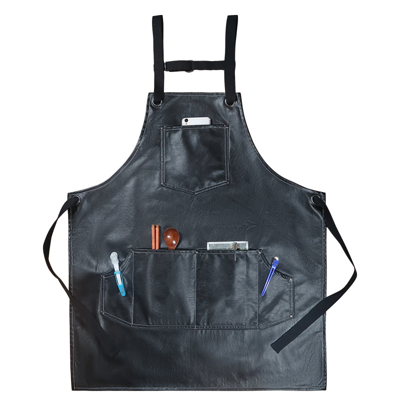 Leatherwork Apron - 2023 PU 소프트 가죽 케이터링 서버