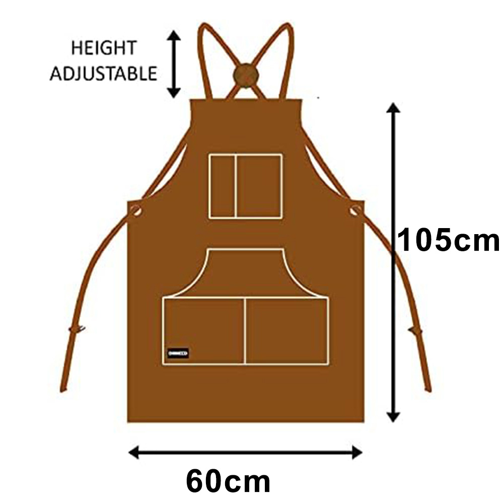 Leatherwork Apron - 용접공용, 철공인용 소가죽 작업복 가죽 용접