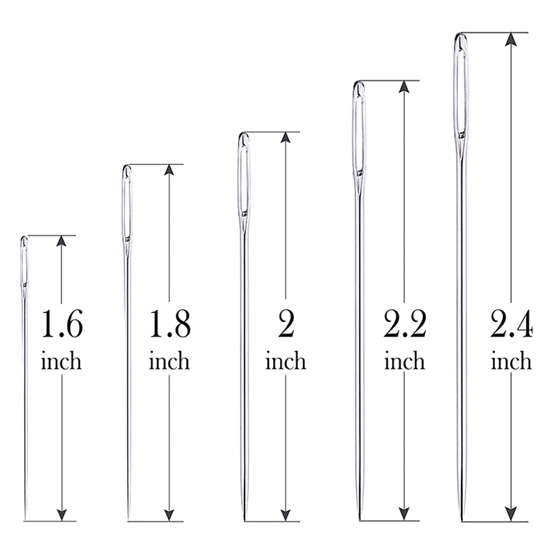 25개입 대형 손바느질 바늘 가죽공예, 실공예 및 일반 - Leatherwork Hand Sewing Needles 리뷰 및 가격