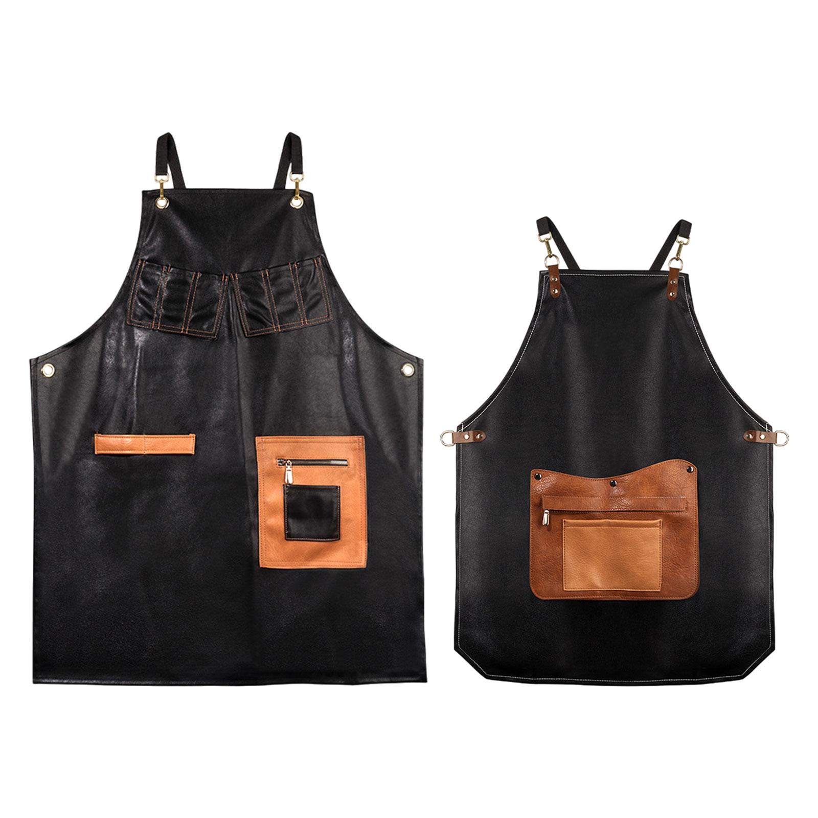 PU 가죽 앞치마 커피숍 웨이터 앞치마 작업장 레스토랑 - Leatherwork Apron 리뷰 및 가격