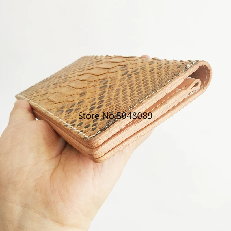 일본 스틸 블레이드 나무 규칙 다이 긴 스타일 지갑,  - Leathercraft Japan 리뷰 및 가격