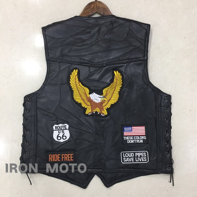 새로운 오토바이 조끼 남성용 카페 모토 스트리트 재킷  - Leather Work Jacket 리뷰 및 가격
