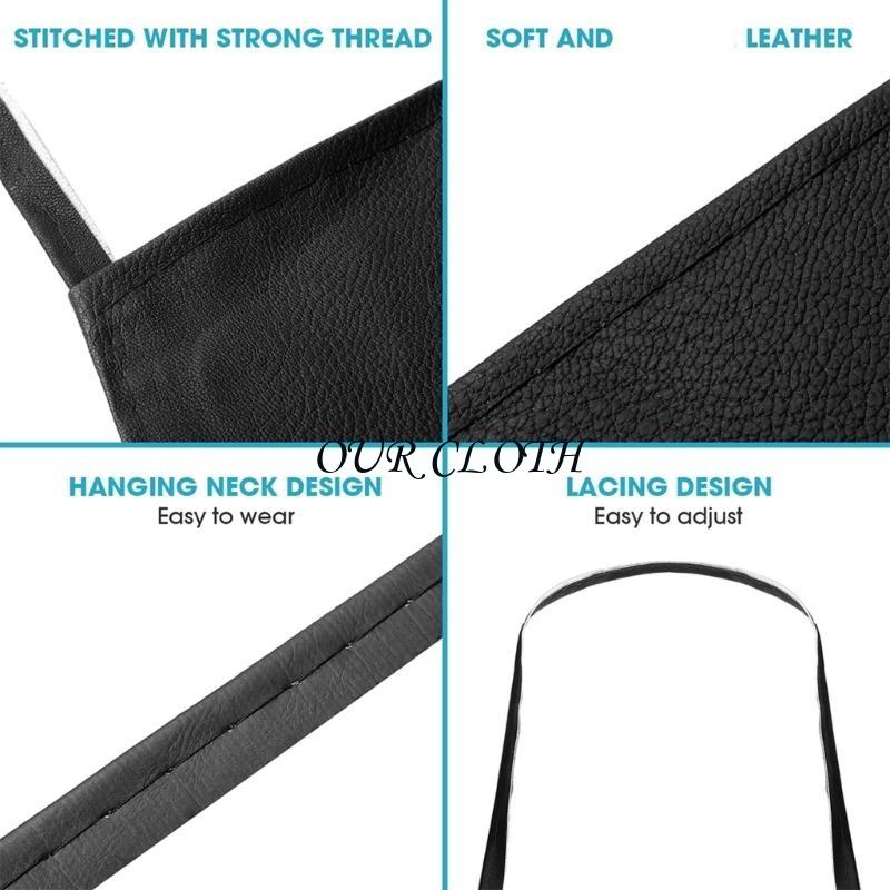 유성 방수 방수 방수 방수 PU 가죽 앞치마 여분의 긴 - Leatherwork Apron 리뷰 및 가격