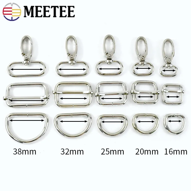 2/3Sets 16-38mm 회전 랍스터 걸쇠 금속 D - Belt Buckle Blank 리뷰 및 가격