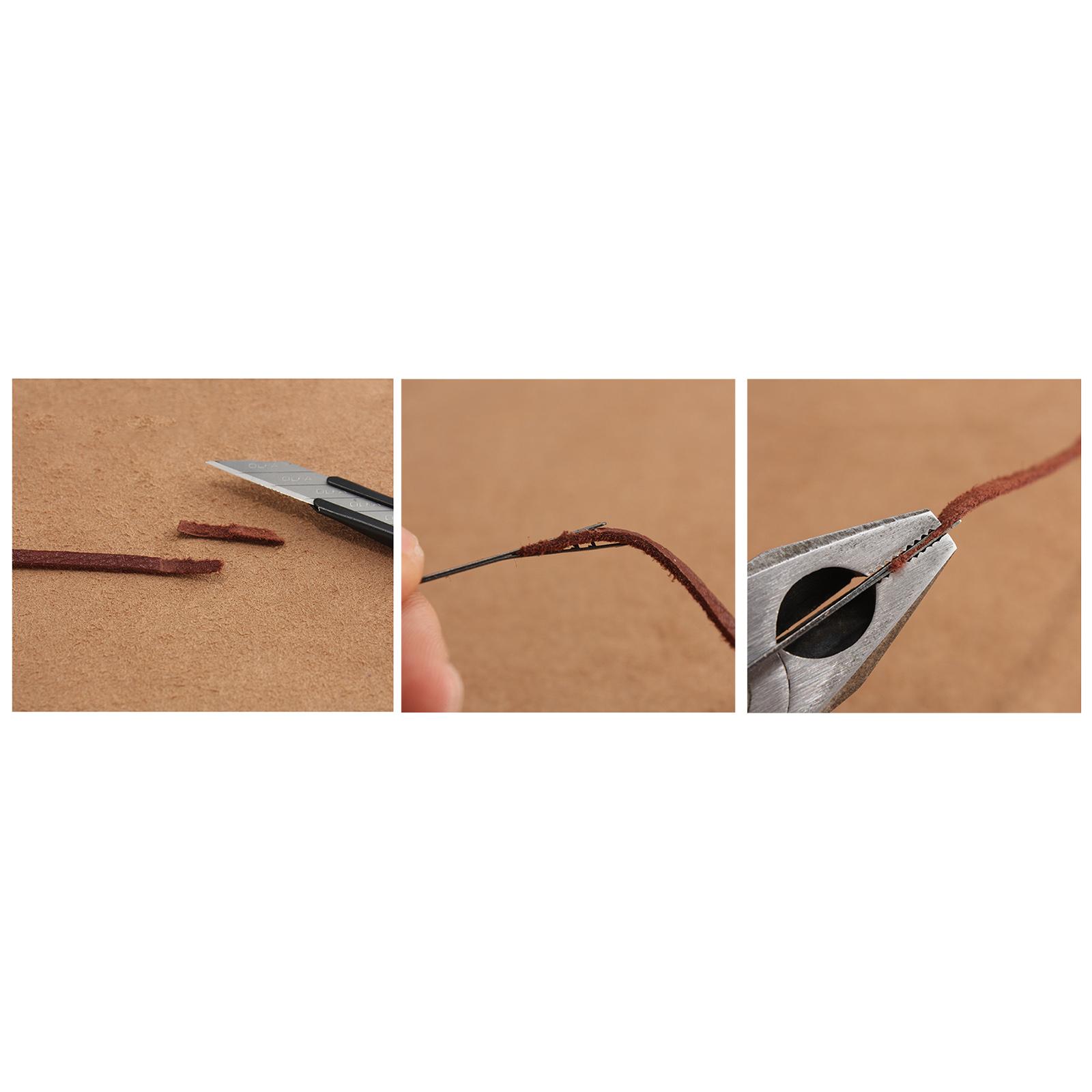 튼튼한 금속 가죽 바늘 세트 (손바느질 가죽 공예 및  - Leatherwork Hand Sewing Needles 리뷰 및 가격