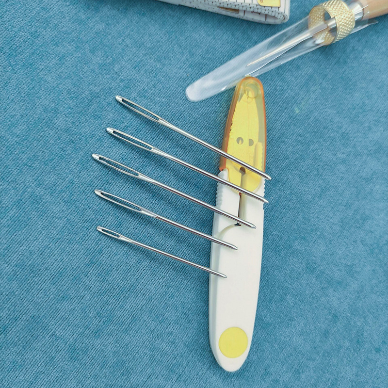가죽 바늘 재봉 송곳 왁스 칠한 실 가죽 실내 장식품  - Leatherwork Hand Sewing Needles 리뷰 및 가격