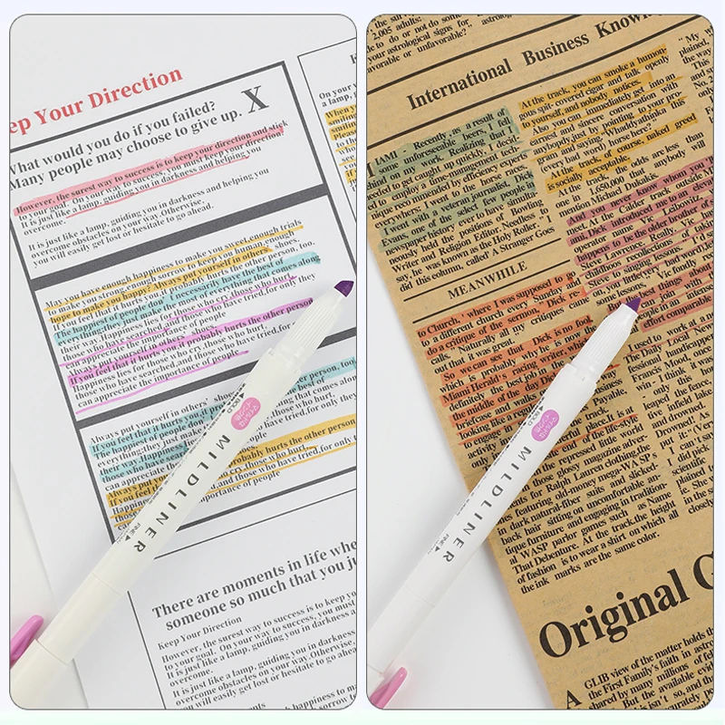 ZEBRA 밀드라이너 하이라이터 더블 헤드 마커 펜 세 - Zebra Pen Mildliner 리뷰 및 가격