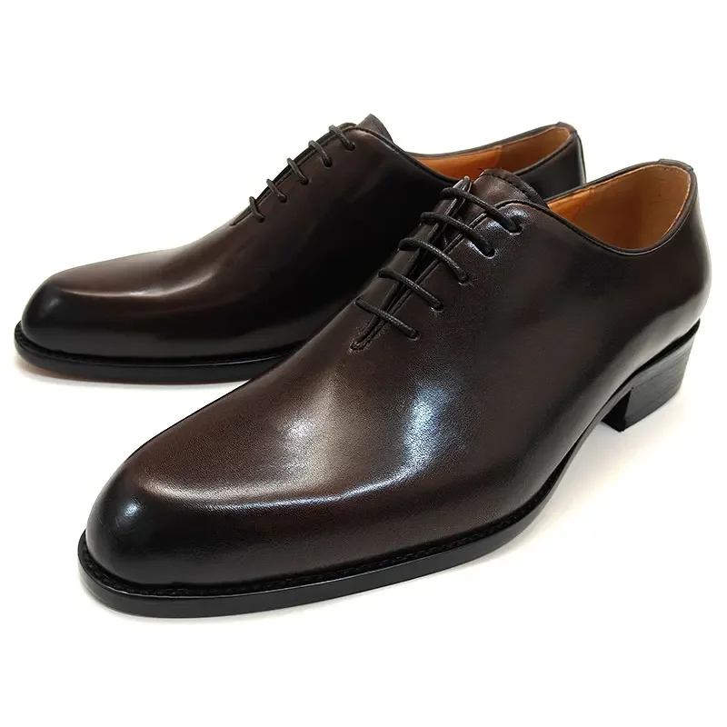 성공적인 남성 가죽 신발 Gentalman 레이스 업  - Leather Work Oxfords 리뷰 및 가격