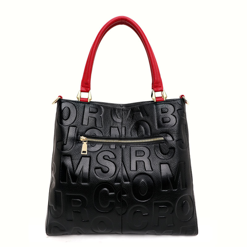 정품 소가죽 엠보싱 레터 토트백 탈부착 가능한 크로스  - Leatherwork Embossing 리뷰 및 가격