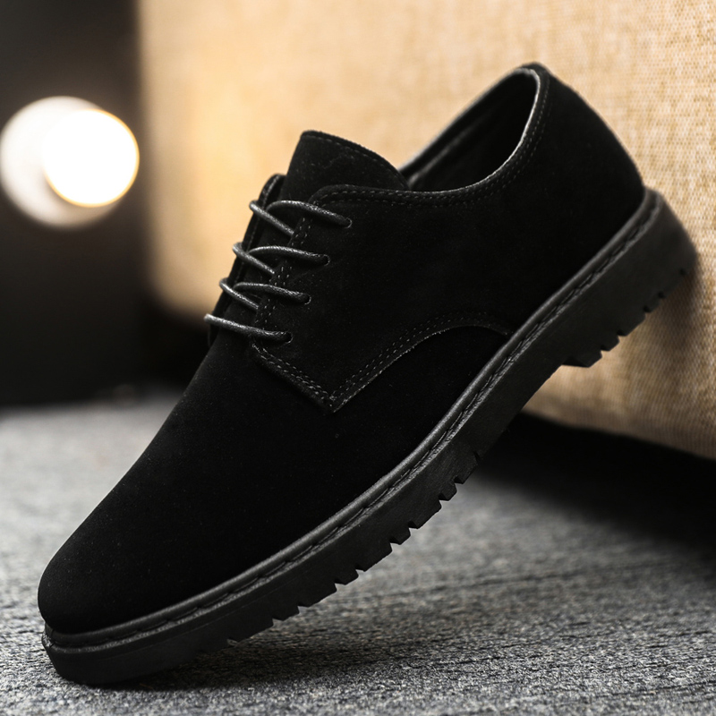 명품 브랜드 남성 캐주얼 신발 블랙 남성 가죽 신발 패 - Leather Work Oxfords 리뷰 및 가격
