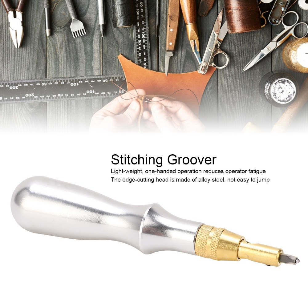 7종 알루미늄 손잡이 스티칭 그루버 도구 다기능 디자인 - Leather Edge Beveler 리뷰 및 가격