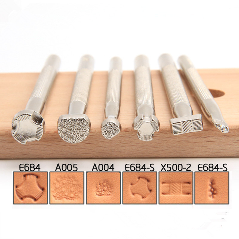 가죽 작업 안장 만들기 도구 조각 가죽 공예 스탬프 1 - Leatherwork Embossing 리뷰 및 가격