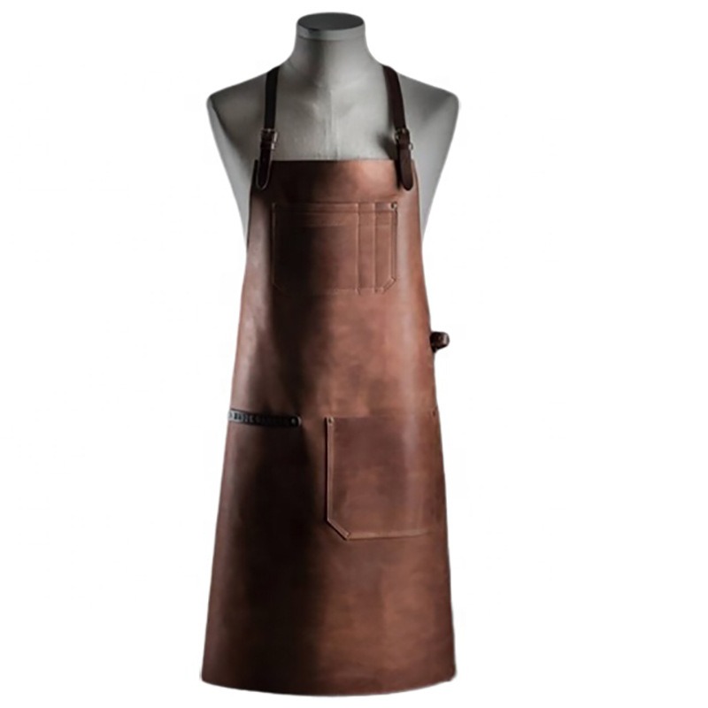 세련된 PU 앞치마 방수 바베큐 주방 요리사 베이킹 다 - Leatherwork Apron 리뷰 및 가격