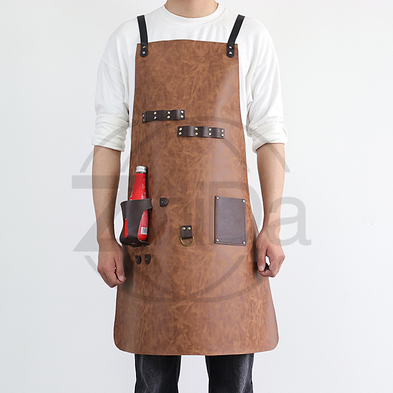 다기능 병 홀더 가죽 작업 앞치마 PU & 크레이지 호 - Leatherwork Apron 리뷰 및 가격