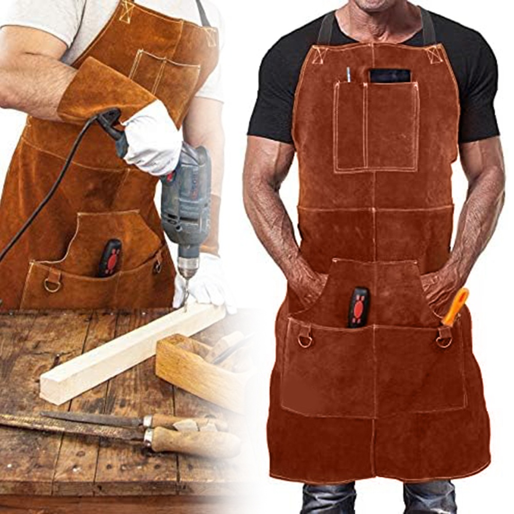 용접공용, 철공인용 소가죽 작업복 가죽 용접 앞치마,  - Leatherwork Apron 리뷰 및 가격