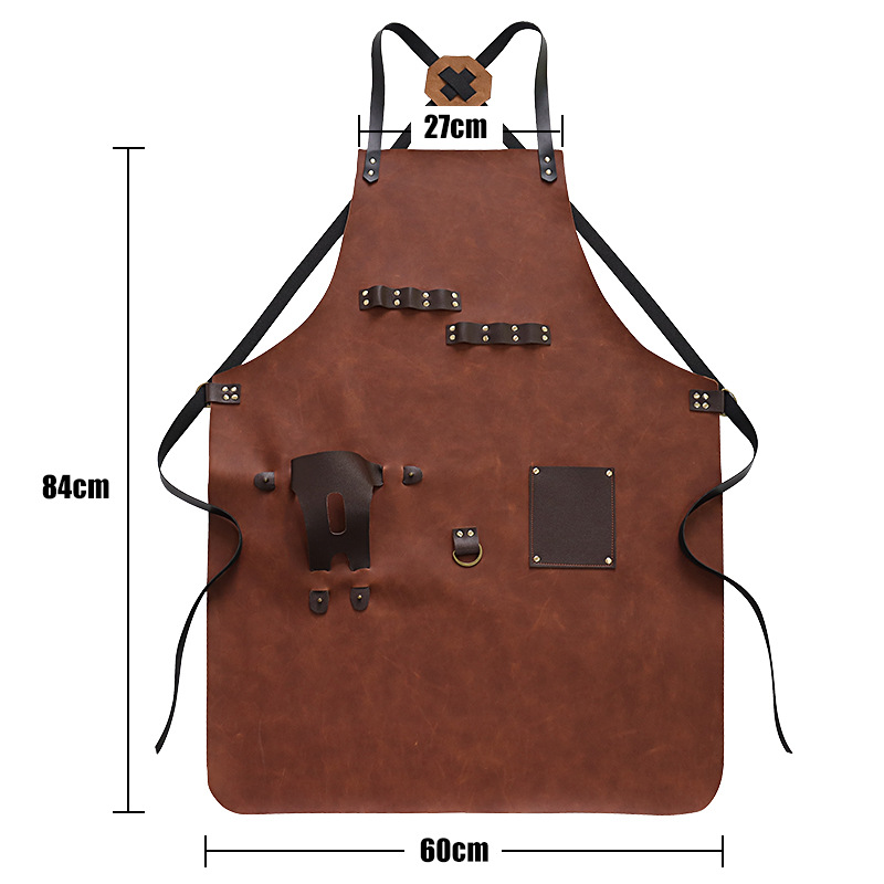 야외 PU 가죽 앞치마 야외 바베큐 맥주병 커버 다기능 - Leatherwork Apron 리뷰 및 가격