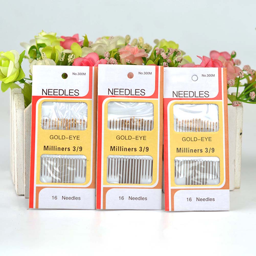 대형 눈구멍 자가입실 바늘 16개입 가죽, 실크, 캔버 - Leatherwork Hand Sewing Needles 리뷰 및 가격