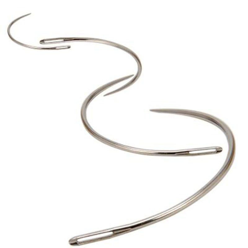 4개입 대형 곡선 바늘 키트, DIY 가죽 공예 및 카 - Leatherwork Hand Sewing Needles 리뷰 및 가격