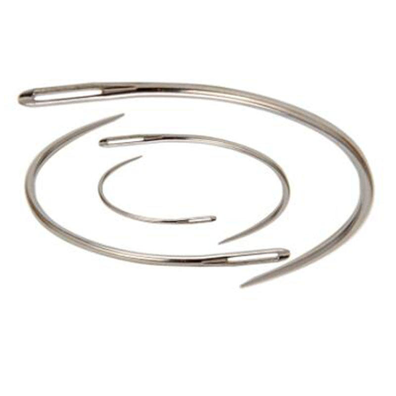 4개입 대형 곡선 바늘 키트, DIY 가죽 공예 및 카 - Leatherwork Hand Sewing Needles 리뷰 및 가격