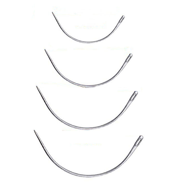 4개입 대형 곡선 바늘 키트, DIY 가죽 공예 및 카 - Leatherwork Hand Sewing Needles 리뷰 및 가격