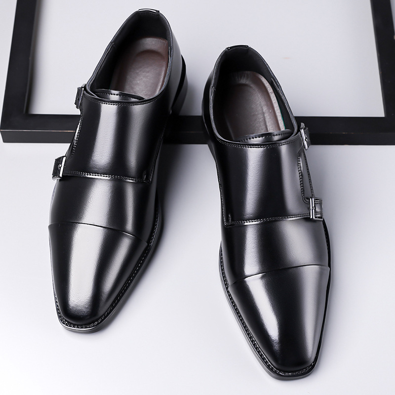 남성 정장용 가죽 옥스퍼드화 비즈니스 쓰리 조인트 오피 - Leather Work Oxfords 리뷰 및 가격
