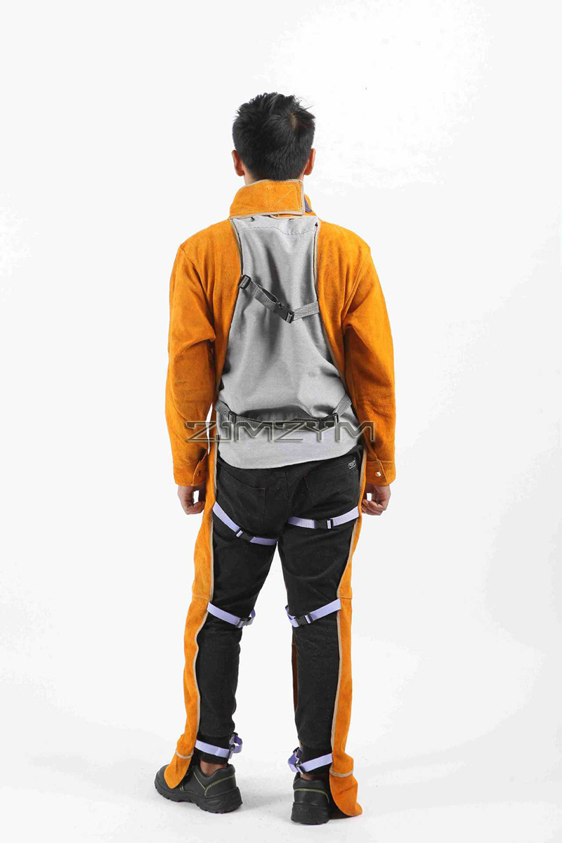 소 가죽 가죽 용접 양복 작업복 특수 보호 복 안티 화 - Leatherwork Apron 리뷰 및 가격